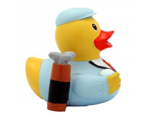 Іграшка для ванної Funny Ducks Утка Гольфист (L1817) Іграшка для ванної Funny Ducks Утка Гольфист (L1817)