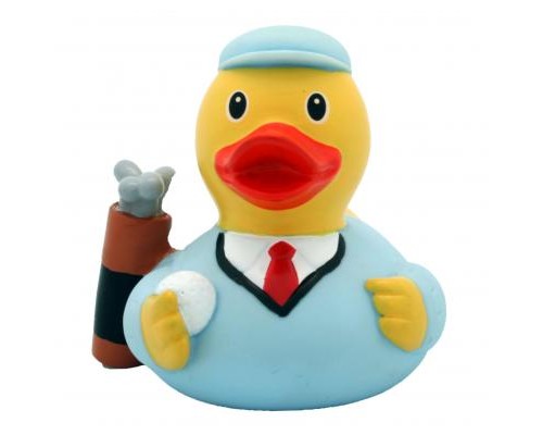 Іграшка для ванної Funny Ducks Утка Гольфист (L1817) Іграшка для ванної Funny Ducks Утка Гольфист (L1817)
