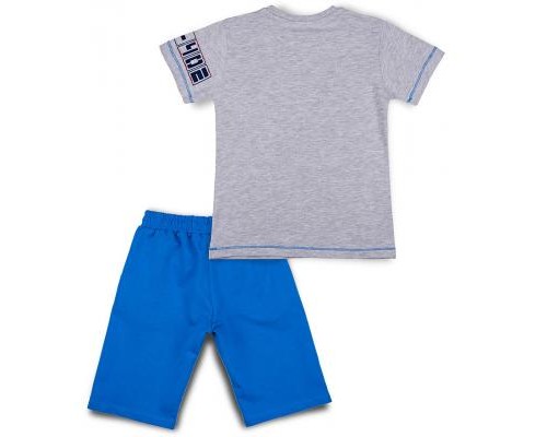 Набір дитячого одягу Breeze з геліоптером (10970-116B-bluegray)