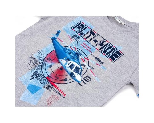 Набір дитячого одягу Breeze з геліоптером (10970-116B-bluegray)