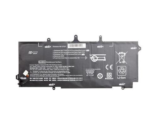 Акумулятор до ноутбука HP Elitebook Folio 1040 G1 (BL06XL) 11.1V 3784mAh PowerPlant (NB461196) Акумулятор до ноутбука HP Elitebook Folio 1040 G1 (BL06XL) 11.1V 3784mAh PowerPlant (NB461196)