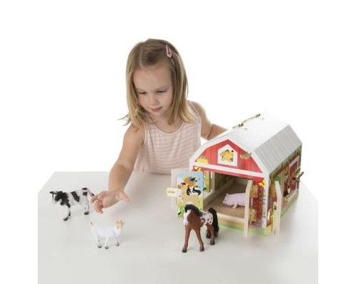 Розвиваюча іграшка Melissa&Doug Будиночок-сарай з тваринами (MD2564) Розвиваюча іграшка Melissa&Doug Будиночок-сарай з тваринами (MD2564)
