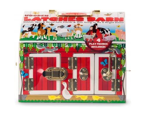 Розвиваюча іграшка Melissa&Doug Будиночок-сарай з тваринами (MD2564) Розвиваюча іграшка Melissa&Doug Будиночок-сарай з тваринами (MD2564)