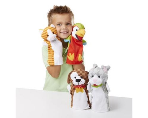 Набір для творчості Melissa&Doug Ляльковий театр Домашні тварини (MD19084)