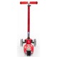 Самокат Micro Maxi Deluxe Red LED (MMD068)