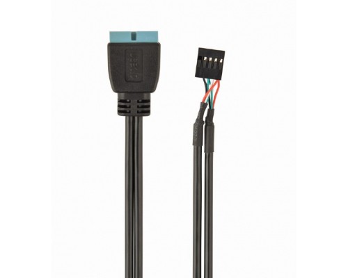 Кабель для передачі даних Cablexpert internal USB2.0 to USB3.0 0.15m (CC-U3U2-01) Кабель для передачі даних Cablexpert internal USB2.0 to USB3.0 0.15m (CC-U3U2-01)