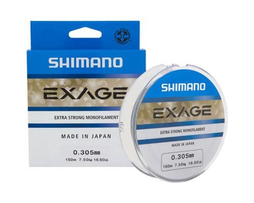 Волосінь Shimano Exage 150m 0.145mm 1.8kg (2266.75.34)