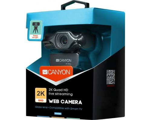 Веб-камера Canyon Ultra Full HD (CNS-CWC6N)