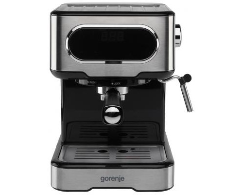 Ріжкова кавоварка еспресо Gorenje ESCM15DBK Ріжкова кавоварка еспресо Gorenje ESCM15DBK