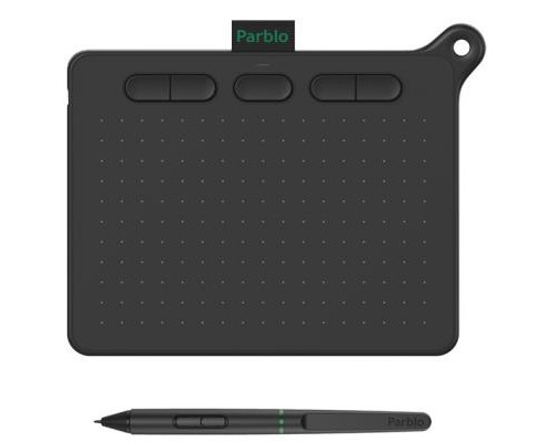 Графічний планшет Parblo Ninos S Black (NINOSS)