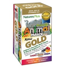 Мультивітамін Natures Plus Мультивітаміни для Дітей, Смак Асорті, Animal Parade Gold, 6 (NAP-29927)