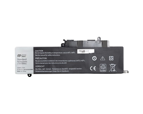 Акумулятор до ноутбука PowerPlant Dell Inspiron 11 3000 (GK5KY) 11.1V 43Wh (NB440733) 