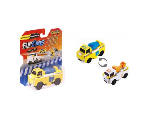 Машина Flip Cars 2 в 1 Бетономішалка і Траншеєкопач (EU463875-02)