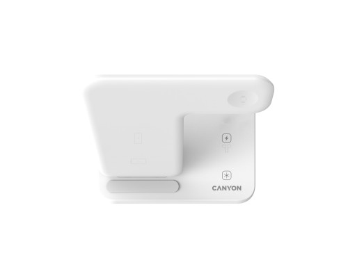 Зарядний пристрій Canyon WS-303 3in1 Wireless charger (CNS-WCS303W)