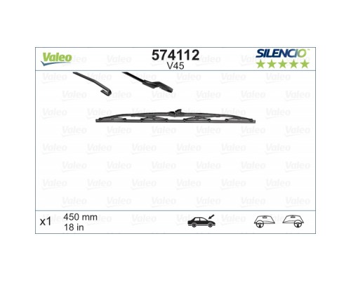 Щітка склоочисника Valeo 574112