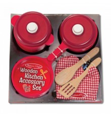 Ігровий набір Melissa&Doug дерев'яного посуду (MD12610)