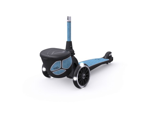 Самокат Scoot&Ride Highwaykick-2 LED сталевий (SR-210201-STEEL) Самокат Scoot&Ride Highwaykick-2 LED сталевий (SR-210201-STEEL)