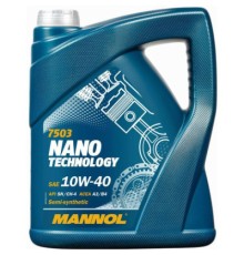 Моторна олива Mannol NANO TECHNOLOGY 5л 10W-40 (MN7503-5)