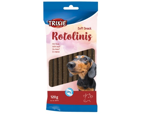 Ласощі для собак Trixie Rotolinis з яловичиною 12 шт 120 г (4011905317717)