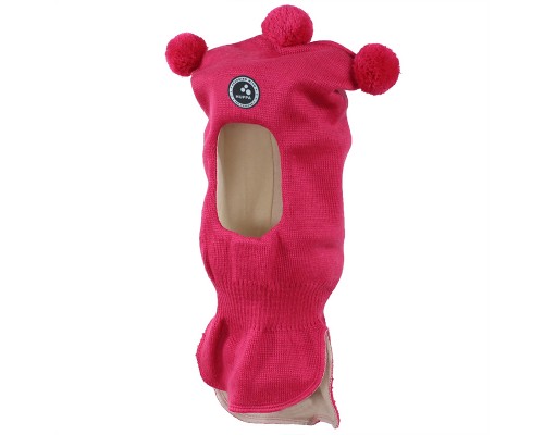 Шапка дитяча Huppa шолом COCO 85070000 фуксія XS (4741468471716)