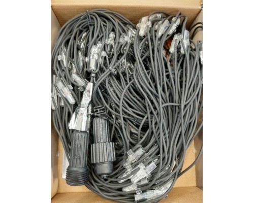 Гірлянда Luca Lighting сітка чорна 2х2 м теплий білий (8711473759860)