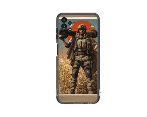 Чохол до мобільного телефона SampleZone Samsung Galaxy A13 matt black (UA7B) Чохол до мобільного телефона SampleZone Samsung Galaxy A13 matt black (UA7B)