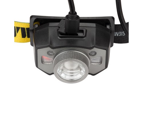 Ліхтар Sigma LED 300Лм 1200мАч із сенсором та фокусуванням (5390251)
