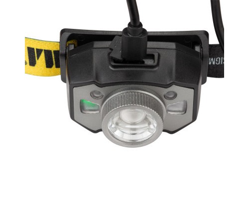 Ліхтар Sigma LED 300Лм 1200мАч із сенсором та фокусуванням (5390251)
