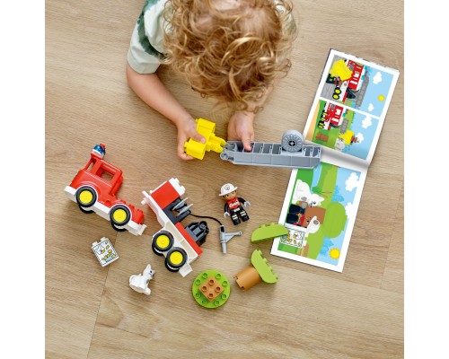 Конструктор LEGO DUPLO Town Пожежна машина 21 деталь (10969)