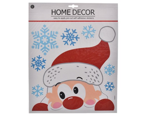 Новорічні наклейки Jumi Санта 38 х 31см (5900410890992)