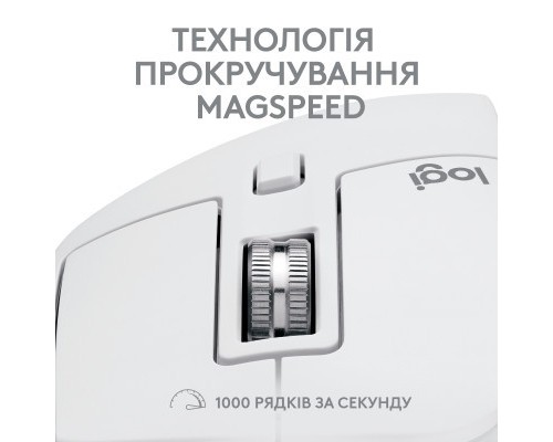 Мишка Logitech MX Master 3S For Mac Performance Wireless Pale Grey (910-006572)