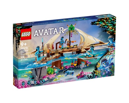 Конструктор LEGO Avatar Будинок Меткаїна в рифах 528 деталей (75578)