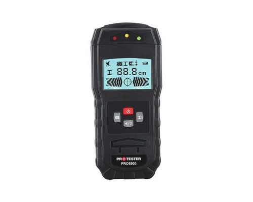 Детектор будівельний Protester проводки, дерева, металу WT55 (PRO5500)