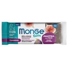 Ласощі для собак Monge Gift Dog Training качка з інжиром 100 г (8009470085861)