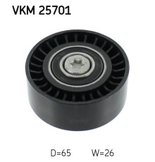 Ролик натягувача ременя SKF VKM 25701