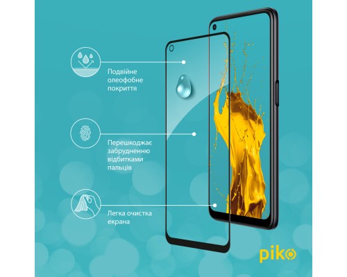 Скло захисне Piko Full Glue Oppo A96 (1283126522185)