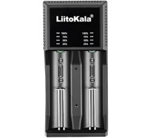 Зарядний пристрій для акумуляторів Liitokala 2 Slots, LED indicator, Li-ion(18650...RCR123...26650), NiMH(AA, AAA, SC, C) (Lii-PL2) 