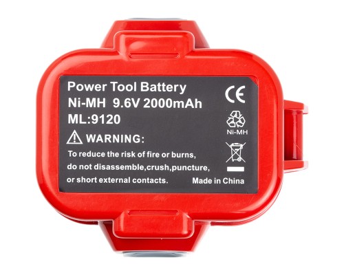 Акумулятор до електроінструменту PowerPlant для MAKITA 9.6V 2.0Ah Ni-MH (192019-4) (TB920921)