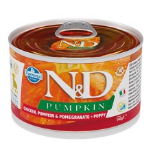Консерви для собак Farmina N&D Grain Free Pumpkin Chicken Puppy Mini 140 г (8606014105711)