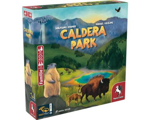 Настільна гра Pegasus Spiele Кальдера Парк (Caldera Park), англійська (PS009)