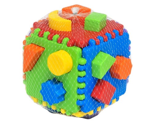 Розвиваюча іграшка Tigres сортер Educational cube 64 елемента (39781)