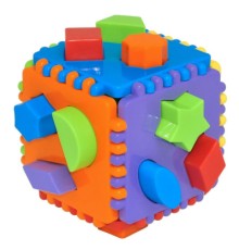 Розвиваюча іграшка Tigres сортер Educational cube 64 елемента (39781)