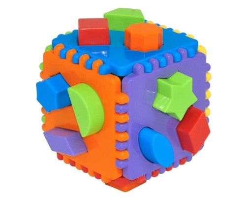 Розвиваюча іграшка Tigres сортер Educational cube 64 елемента (39781)