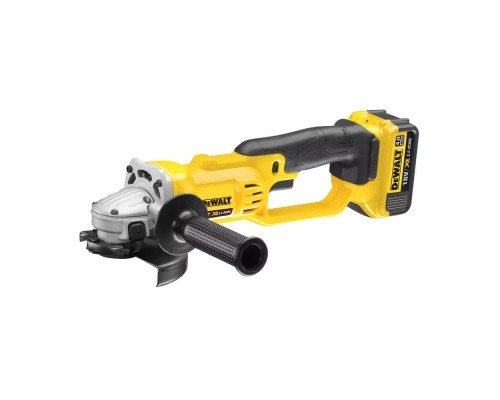 Шліфувальна машина DeWALT 18В XR Li-lon, 2x4Ah, 125 мм, 8000 об/хв (DCG412M2)