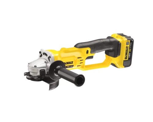Шліфувальна машина DeWALT 18В XR Li-lon, 2x4Ah, 125 мм, 8000 об/хв (DCG412M2)