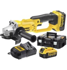 Шліфувальна машина DeWALT 18В XR Li-lon, 2x4Ah, 125 мм, 8000 об/хв (DCG412M2)