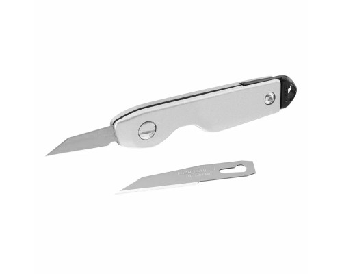 Ніж монтажний Stanley кишеньковий для виробних робіт, L=110 мм (0-10-598)