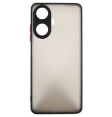 Чохол до мобільного телефона Dengos Matte Realme C55 (black) (DG-TPU-MATT-123)