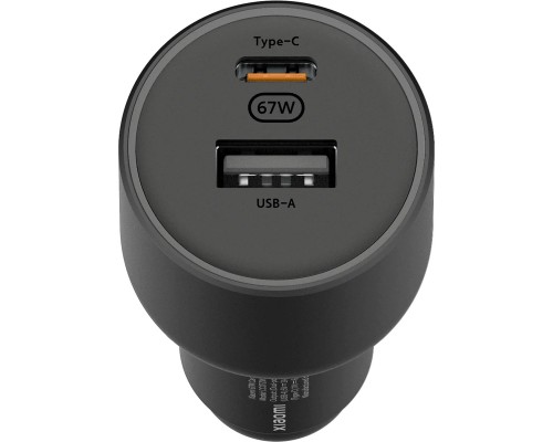 Зарядний пристрій Xiaomi 67W Car Charger USB/Type-C (BHR6814GL) (973434)
