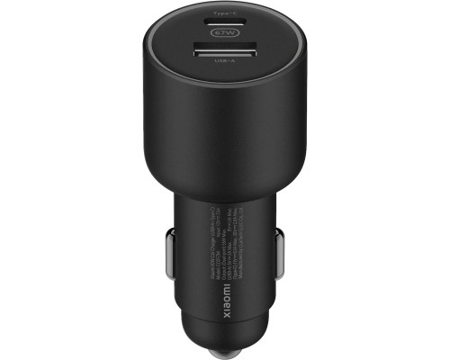 Зарядний пристрій Xiaomi 67W Car Charger USB/Type-C (BHR6814GL) (973434)